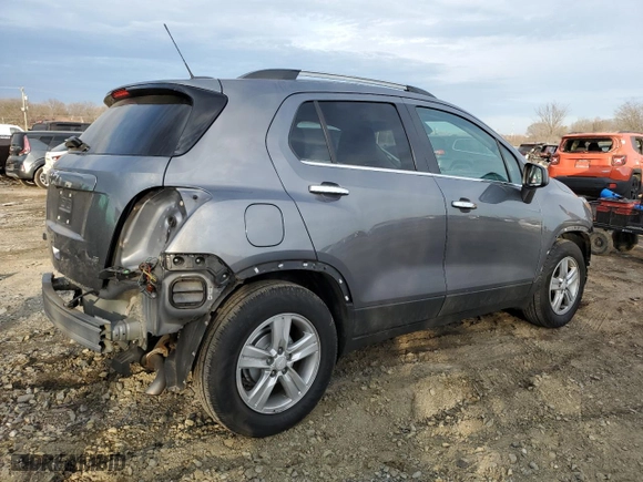 2020 Chevrolet Trax LT with VIN 3GNCJLSB5LL275923, listed as a Copart auction lot 46068605 with 37,073 mi miles and Salvage Title. Bid and sale history available at carsss.com. Image 3.