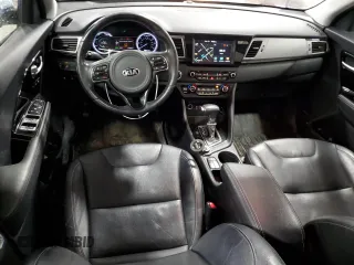 2017 Kia Niro Touring with VIN KNDCE3LC3H5094332, listed as a Copart auction lot 47012995 with 115,257 mi miles and Salvage Title. Bid and sale history available at carsss.com. Image 8.