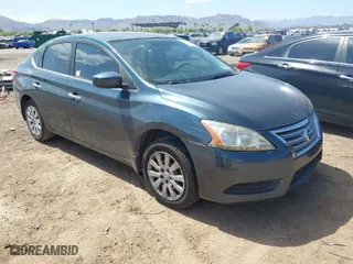 2015 Nissan Sentra S with VIN 3N1AB7AP1FY368501, listed as a IAAI auction lot 42081880 with 102,192 mi miles. Bid and sale history available at carsss.com. Image 1.