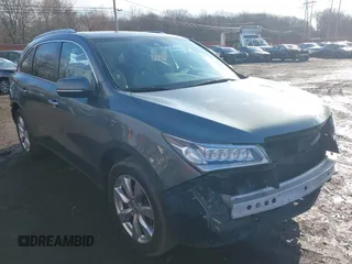 2016 Acura MDX w/Advance with VIN 5FRYD4H90GB042471, listed as a IAAI auction lot 41510207 with 176,168 mi miles. Bid and sale history available at carsss.com. Image 17.