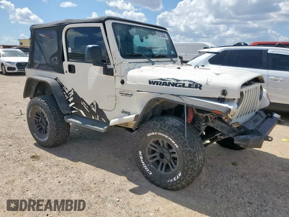 2004 Jeep Wrangler Sport z VIN 1J4FA49SX4P802341, wystawiony jako Copart lot #62752565 z przebiegiem 150 197 mil mil oraz Szkoda całkowita • Salvage title. Historia ofert i sprzedaży dostępna na DreamBid. Obrazek 4.