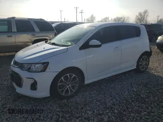 2019 Chevrolet Sonic LT with VIN 1G1JD6SB3K4114377, listed as a Copart auction lot 82630594 with 120,916 mi miles and Salvage title. Bid and sale history available at DreamBid. Image 1.