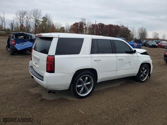 2016 Chevrolet Tahoe Commercial with VIN 1GNSKDEC7GR148947, listed as a Copart auction lot 77437274 with 241,879 mi miles and Clean Title. Bid and sale history available at carsss.com. Image 3.