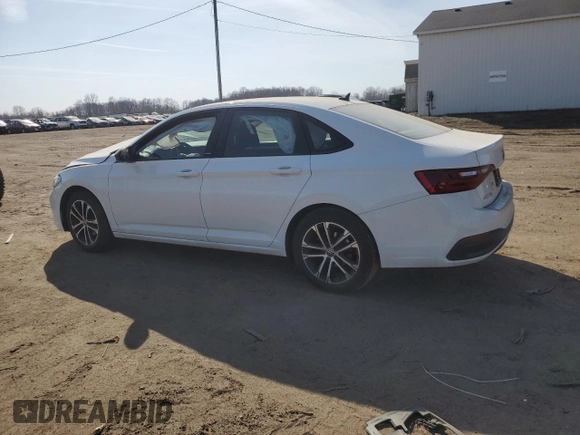 2024 Volkswagen Jetta Sport with VIN 3VWAM7BU2RM005547, listed as a Copart auction lot 48396515 with Not provided miles and Non repairable. Bid and sale history available at DreamBid. Image 2.