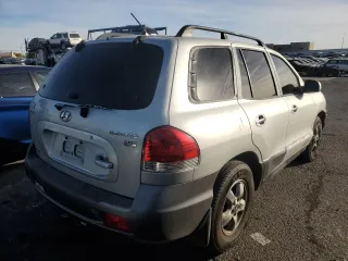 2006 Hyundai Santa Fe GLS with VIN KM8SC13EX6U095404, listed as a Copart auction lot 85170014 with 147,133 mi miles and Salvage Title. Bid and sale history available at carsss.com. Image 3.