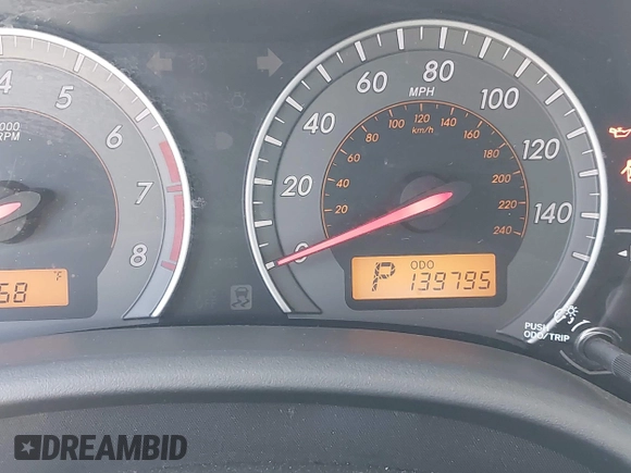 2010 Toyota Corolla with VIN 2T1BU4EE7AC417583, listed as a IAAI auction lot 42520112 with 139,795 mi miles and . Bid and sale history available at DreamBid. Image 15.