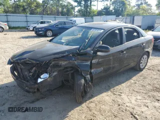 2013 Kia Forte EX with VIN KNAFU4A2XD5717940, listed as a Copart auction lot 52701814 with 185,577 mi miles and Salvage Title. Bid and sale history available at carsss.com. Image 1.