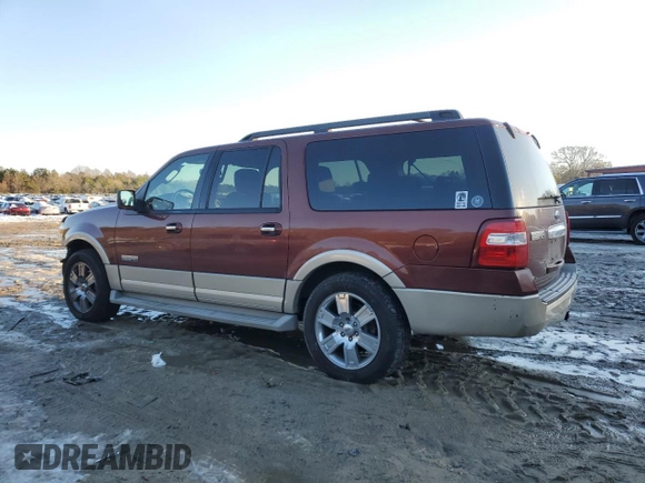 2007 Ford Expedition Max Eddie Bauer with VIN 1FMFK18517LA84327, listed as a Copart auction lot 88461355 with 171,706 mi miles and Salvage Title. Bid and sale history available at DreamBid. Image 2.