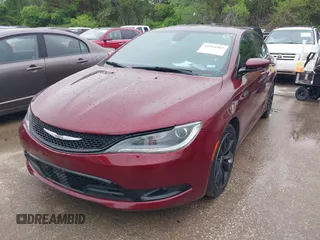 2015 Chrysler 200 S with VIN 1C3CCCBG0FN518187, listed as a IAAI auction lot 41954907 with 167,579 mi miles and . Bid and sale history available at carsss.com. Image 2.