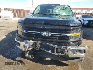 2024 Ford F-150 XLT with VIN 1FTFW3LD5RFA20800, listed as a Copart auction lot 52948095 with 14,233 mi miles and Clean Title. Bid and sale history available at carsss.com. Image 5.