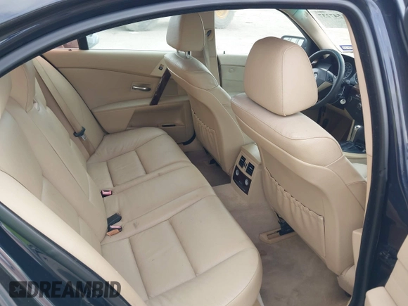 2007 BMW 5 Series 550i with VIN WBANB535X7CP08881, listed as a IAAI auction lot 41547237 with 143,337 mi miles and . Bid and sale history available at DreamBid. Image 8.