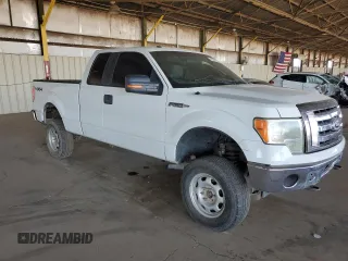 2011 Ford F-150 XL with VIN 1FTFX1EF1BKD02462, listed as a Copart auction lot 58602325 with 129,716 mi miles and Salvage title. Bid and sale history available at DreamBid. Image 4.
