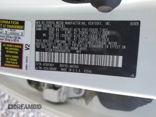 2009 Toyota Venza with VIN 4T3ZK11A09U006520, listed as a Copart auction lot 52001055 with 194,738 mi miles and Salvage title. Bid and sale history available at DreamBid. Image 16.