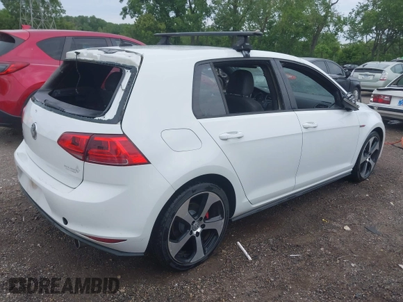 2015 Volkswagen GTI S z VIN 3VW4T7AU6FM016676, wystawiony jako IAAI lot #42342174 z przebiegiem 129 638 mil mil oraz . Historia ofert i sprzedaży dostępna na DreamBid. Obrazek 4.