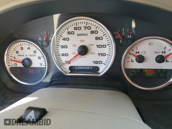 2005 Ford F-150 XLT with VIN 1FTPX12535NB09877, listed as a Copart auction lot 64126145 with 72,004 mi miles and Non repairable. Bid and sale history available at DreamBid. Image 9.