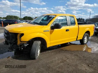 2015 Ford F-150 XLT with VIN 1FTFX1EF2FKE18694, listed as a Copart auction lot 50575245 with 108,360 mi miles and Salvage Title. Bid and sale history available at DreamBid. Image 1.