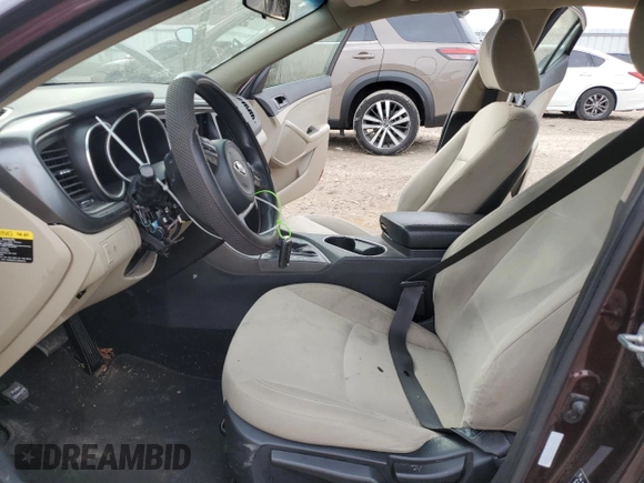 2014 Kia Optima LX with VIN 5XXGM4A7XEG283745, listed as a Copart auction lot 79700374 with 180,030 mi miles and Salvage Title. Bid and sale history available at carsss.com. Image 7.