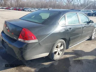 2012 Chevrolet Impala LS Fleet with VIN 2G1WF5E32C1195013, listed as a IAAI auction lot 41463423 with 250,437 mi miles and . Bid and sale history available at DreamBid. Image 4.