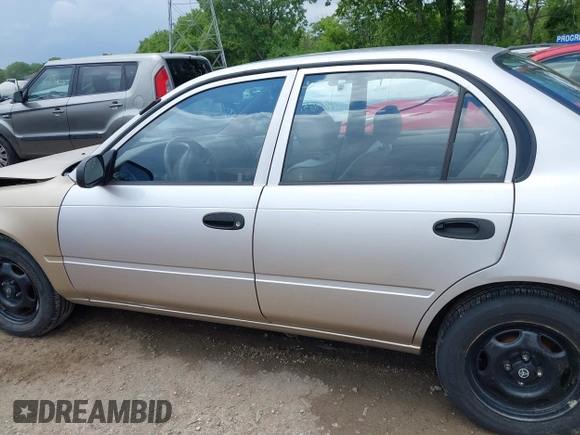 1997 Toyota Corolla with VIN 1NXBA02E7VZ544005, listed as a IAAI auction lot 42363262 with 200,537 mi miles and . Bid and sale history available at DreamBid. Image 14.