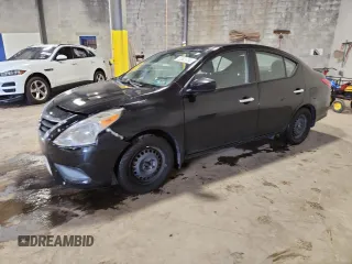 2017 Nissan Versa S Plus with VIN 3N1CN7AP0HL825119, listed as a Copart auction lot 63621765 with 73,594 mi miles and Salvage title. Bid and sale history available at DreamBid. Image 1.