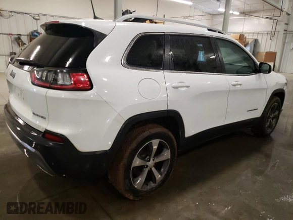 2019 Jeep Cherokee Limited with VIN 1C4PJMDN1KD175054, listed as a Copart auction lot 53032315 with 98,101 mi miles and Clean Title. Bid and sale history available at carsss.com. Image 3.