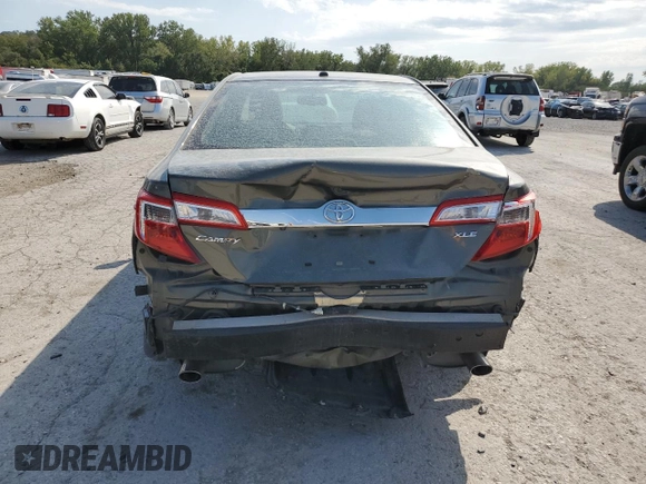 2014 Toyota Camry SE with VIN 4T1BK1FK2EU539300, listed as a Copart auction lot 72470064 with 0 mi miles and Salvage Title. Bid and sale history available at carsss.com. Image 6.