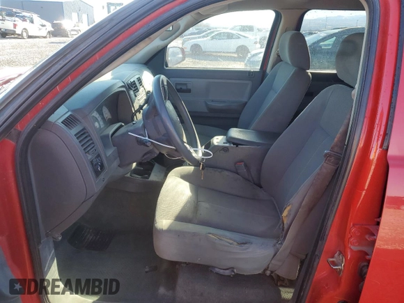 2005 Dodge Dakota ST with VIN 1D7HE28K55S277542, listed as a Copart auction lot 87946845 with 187,459 mi miles and Salvage Title. Bid and sale history available at DreamBid. Image 7.