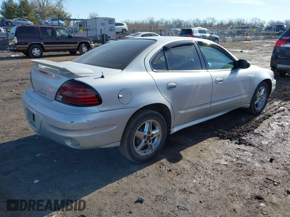2004 Pontiac Grand Am SE1 with VIN 1G2NF52E54M646874, listed as a IAAI auction lot 41564072 with 97,437 mi miles. Bid and sale history available at carsss.com. Image 4.