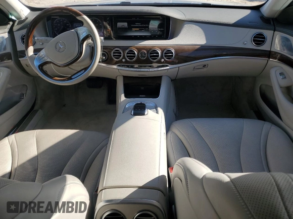 2015 Mercedes-Benz S-Class S 550 with VIN WDDUG8FB3FA105273, listed as a Copart auction lot 86003754 with 71,985 mi miles and Salvage Title. Bid and sale history available at carsss.com. Image 8.