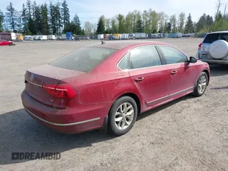 2016 Volkswagen Passat 1.8T S with VIN 1VWAT7A33GC008970, listed as a IAAI auction lot 42046831 with 167,533 mi miles. Bid and sale history available at carsss.com. Image 4.