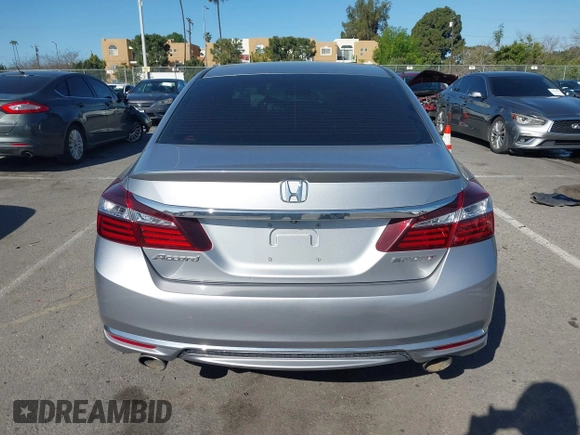 2017 Honda Accord Sedan Sport with VIN 1HGCR2F5XHA161819, listed as a IAAI auction lot 41798195 with 25,837 mi miles. Bid and sale history available at carsss.com. Image 16.