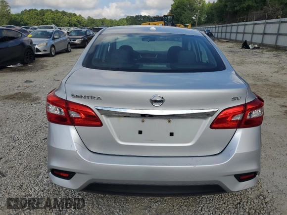 2017 Nissan Sentra S with VIN 3N1AB7APXHY397370, listed as a Copart auction lot 63914225 with 72,325 mi miles and Salvage title. Bid and sale history available at DreamBid. Image 6.