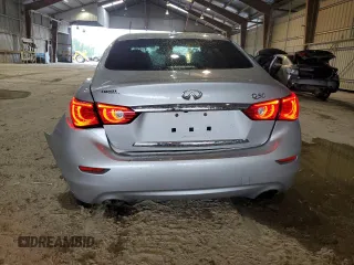 2017 Infiniti Q50 Signature Edition with VIN JN1EV7AP4HM738659, listed as a Copart auction lot 63896853 with 71,918 mi miles and Salvage title. Bid and sale history available at DreamBid. Image 6.
