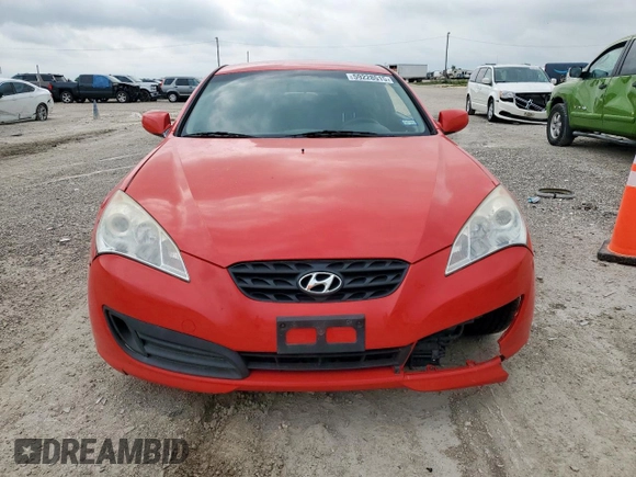 2012 Hyundai Genesis Coupe 2.0T with VIN KMHHT6KD5CU076285, listed as a Copart auction lot 59228515 with 156,070 mi miles and Clean title. Bid and sale history available at DreamBid. Image 5.