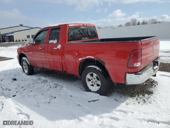 2010 Dodge Ram 1500 SLT with VIN 1D7RB1GP6AS103932, listed as a Copart auction lot 52333945 with 214,914 mi miles and Clean Title. Bid and sale history available at carsss.com. Image 2.