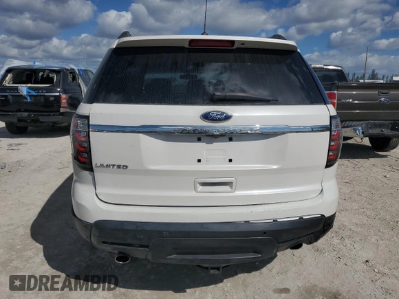 2011 Ford Explorer Limited with VIN 1FMHK7F8XBGA92677, listed as a Copart auction lot 77738694 with 162,137 mi miles and Salvage title. Bid and sale history available at DreamBid. Image 6.