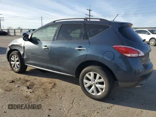 2013 Nissan Murano SV with VIN JN8AZ1MW3DW323514, listed as a Copart auction lot 48353255 with 125,284 mi miles and Salvage Title. Bid and sale history available at carsss.com. Image 2.
