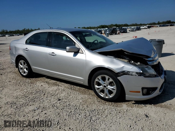 2012 Ford Fusion SE with VIN 3FAHP0HAXCR149635, listed as a Copart auction lot 49047545 with 195,859 mi miles and Salvage Title. Bid and sale history available at DreamBid. Image 4.