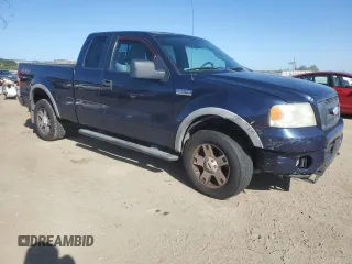 2006 Ford F-150 XLT with VIN 1FTPX14546FA87008, listed as a Copart auction lot 58005005 with 148,295 mi miles and Salvage title. Bid and sale history available at DreamBid. Image 4.
