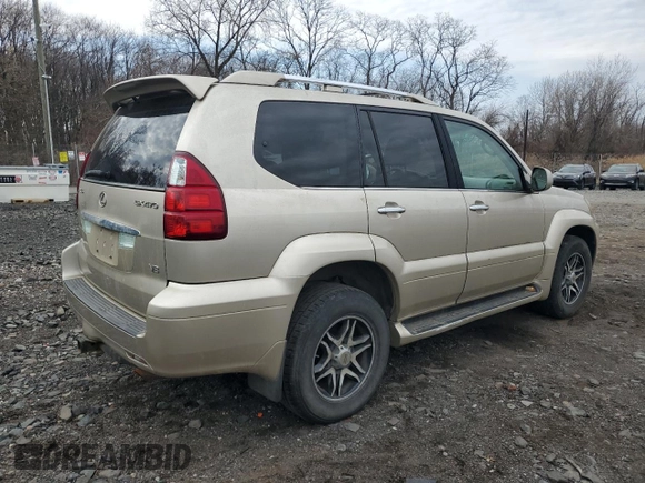 2008 Lexus GX 470 with VIN JTJBT20X280150385, listed as a Copart auction lot 47761745 with 177,758 mi miles and Clean Title. Bid and sale history available at carsss.com. Image 3.
