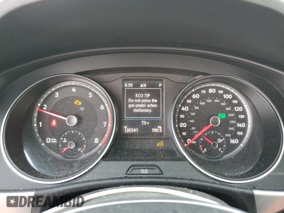 2018 Volkswagen Atlas SE z VIN 1V2LR2CA8JC527947, wystawiony jako Copart lot #54258935 z przebiegiem 126 541 mil mil oraz Szkoda całkowita • Salvage title. Historia ofert i sprzedaży dostępna na DreamBid. Obrazek 9.