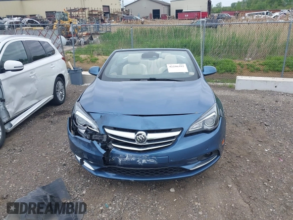 2016 Buick Cascada Premium с VIN W04WT3N51GG098491, выставлен на аукционе IAAI как лот 42296392 с пробегом 56 321 миль миль и . История ставок и продаж доступна на DreamBid. Изображение 12.