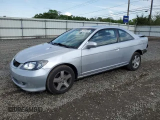 2005 Honda Civic EX with VIN 1HGEM22925L045823, listed as a Copart auction lot 55984995 with 245,821 mi miles and Salvage Title. Bid and sale history available at DreamBid. Image 1.