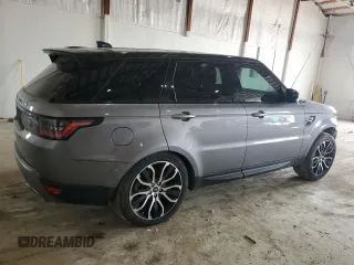 2022 Land Rover Range Rover Sport SE with VIN SALWG2SU5NA202327, listed as a Copart auction lot 48006885 with 0 mi miles and Salvage Title. Bid and sale history available at carsss.com. Image 3.