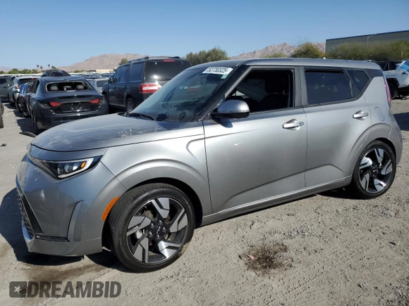 2023 Kia Soul GT-Line with VIN KNDJ53AU5P7877710, listed as a Copart auction lot 52730325 with 13,010 mi miles and Salvage Title. Bid and sale history available at carsss.com. Image 1.