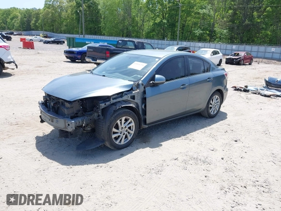 2012 Mazda 3 i Sport with VIN JM1BL1UF7C1547270, listed as a IAAI auction lot 42055234 with 124,546 mi miles and . Bid and sale history available at DreamBid. Image 2.