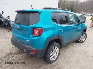 2020 Jeep Renegade Latitude with VIN ZACNJBBB7LPL94542, listed as a IAAI auction lot 41153749 with 67,706 mi miles. Bid and sale history available at carsss.com. Image 4.