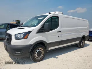 2023 Ford Transit Cargo с VIN 1FTBR1Y81PKB48106, выставлен на аукционе Copart как лот 57442685 с пробегом 11 889 миль миль и Списание • Salvage title. История ставок и продаж доступна на DreamBid. Изображение 1.