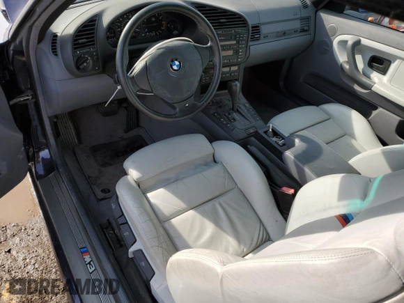 1998 BMW 3 Series M3 with VIN WBSBK0335WEC39639, listed as a Copart auction lot 46694465 with 16,585 mi miles and Clean Title. Bid and sale history available at carsss.com. Image 8.