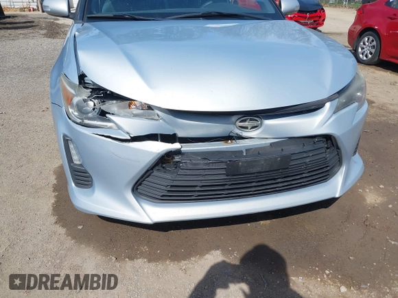 2014 Scion tC with VIN JTKJF5C70E3068144, listed as a IAAI auction lot 41983751 with 137,894 mi miles. Bid and sale history available at carsss.com. Image 6.